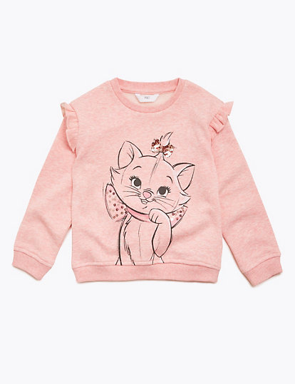 Disney Aristocats™ Marie Sweatshirt (2-7 Yrs)