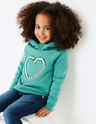 m&s girls hoodies