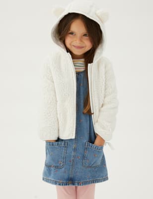 

M&S Collection Teddy-Hoodie (2-7 Jahre) - Cream, Cream