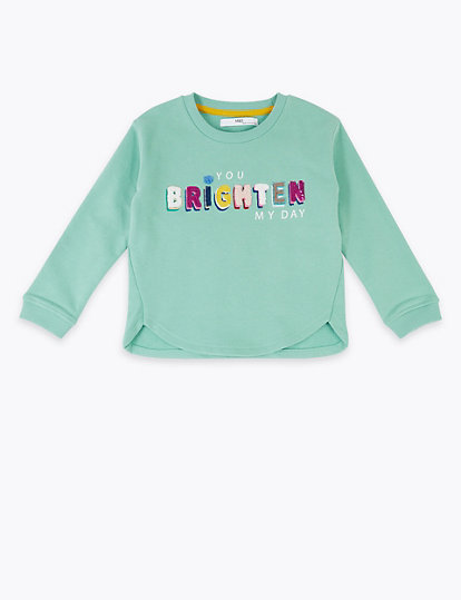 Brighten My Day Sequin Sweatshirt (2-7 Yrs)