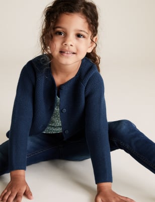 m&s girls cardigan