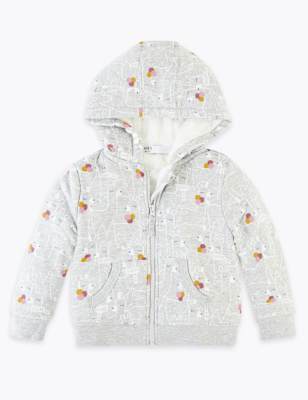 Mikina s&nbsp;kapuc&iacute; a&nbsp;lamami (3&nbsp;měs&iacute;ce&nbsp;&ndash; 7&nbsp;let)