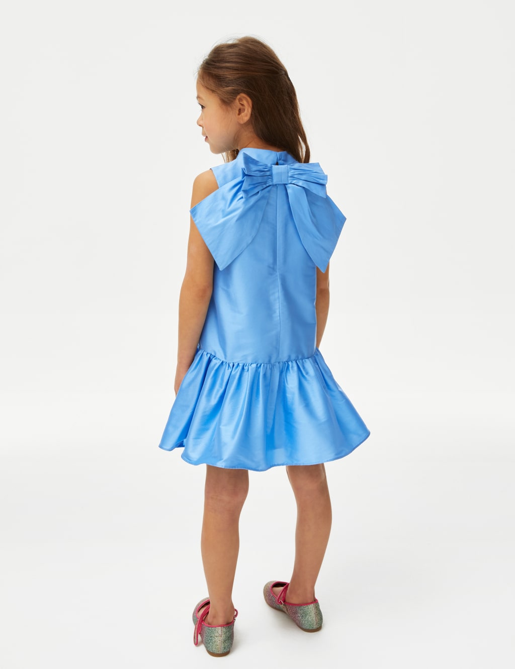 Organza Bow Dress (2-7 Years) image 5