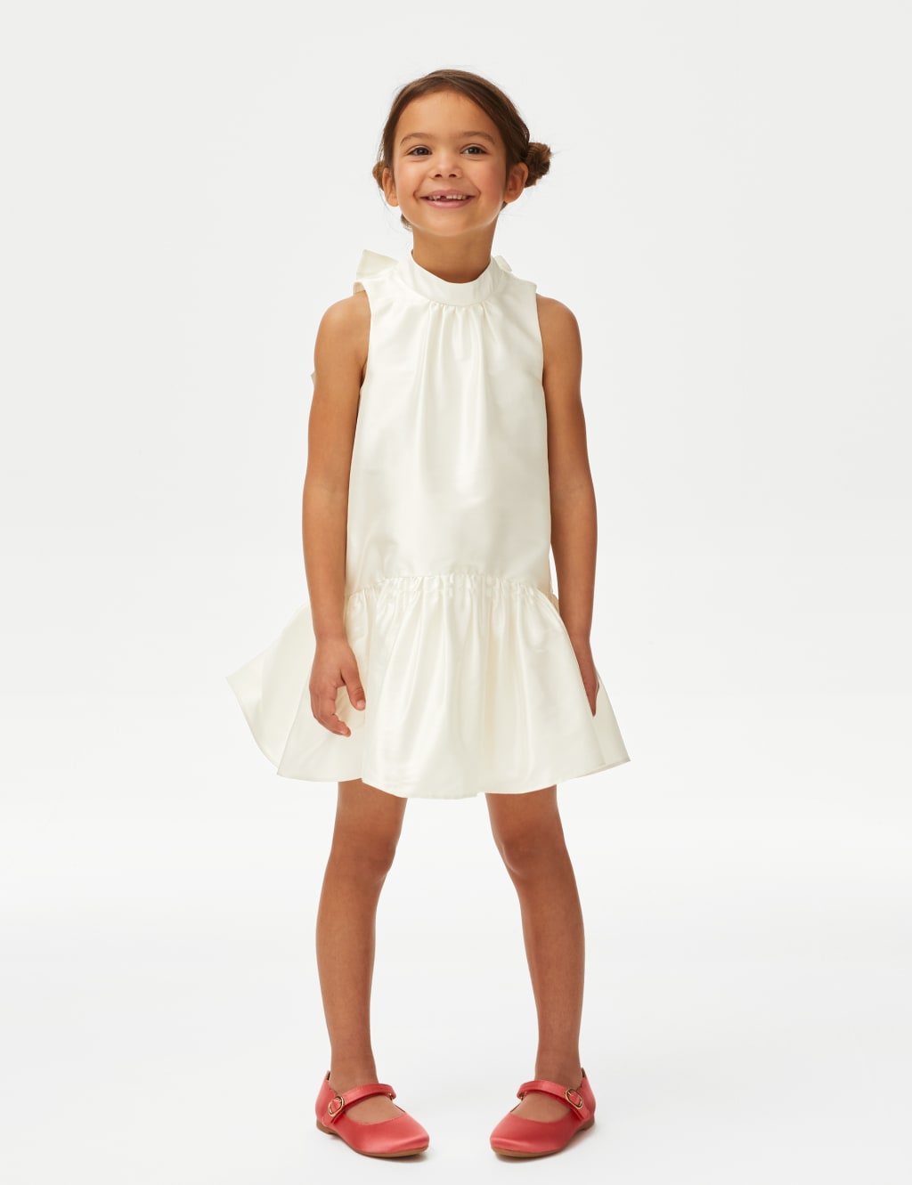 Organza Bow Dress (2-7 Years) image 1