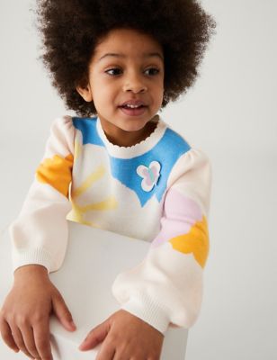 Knitted Patterned Jumper (2-8 Yrs)