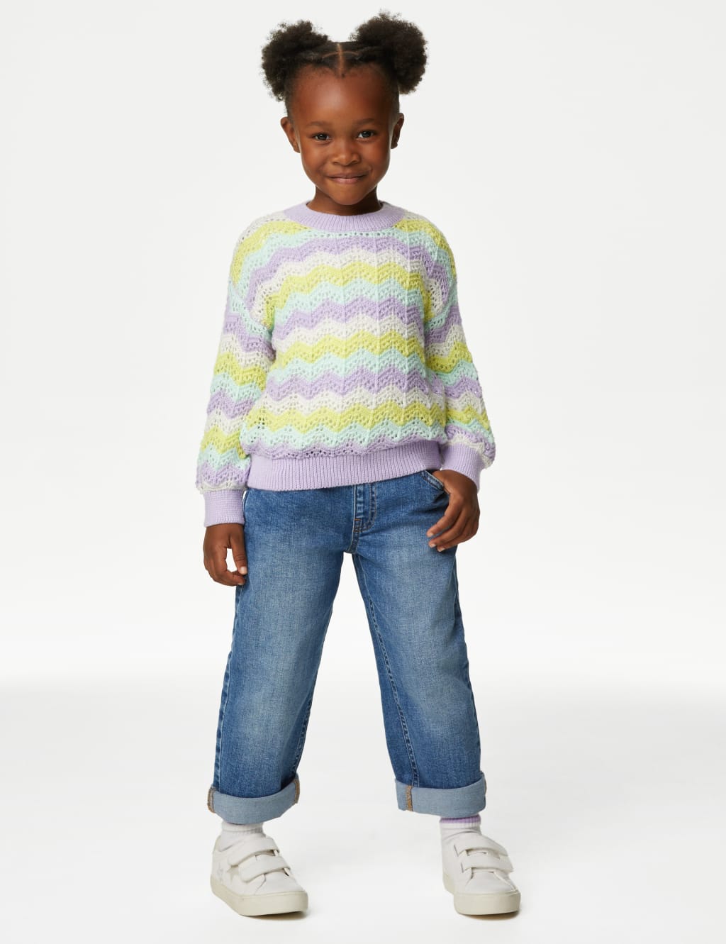 Girls purple jumper on sale