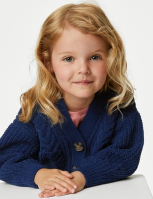 Marks and spencer girls on sale cardigan