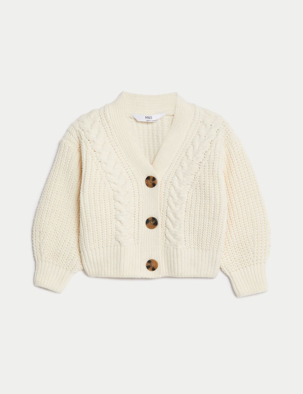 Chunky Knitted Cardigan (2-8 Yrs) image 2