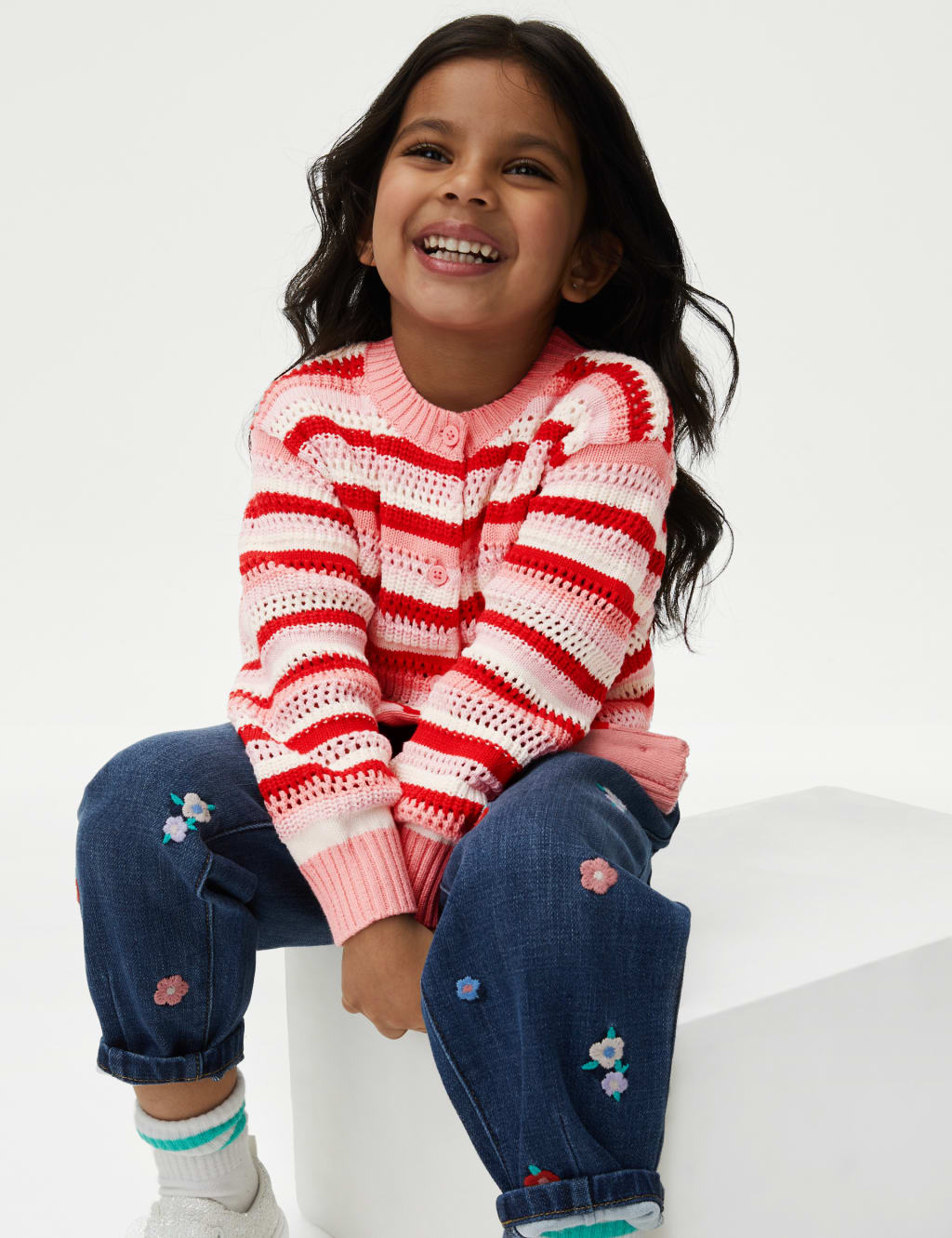 Girls Red Jumpers M S