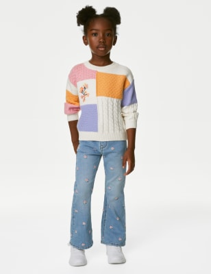 Cotton Rich Patchwork Jumper (2-8 Yrs)