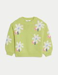 Floral Knitted Jumper (2-8 Yrs)