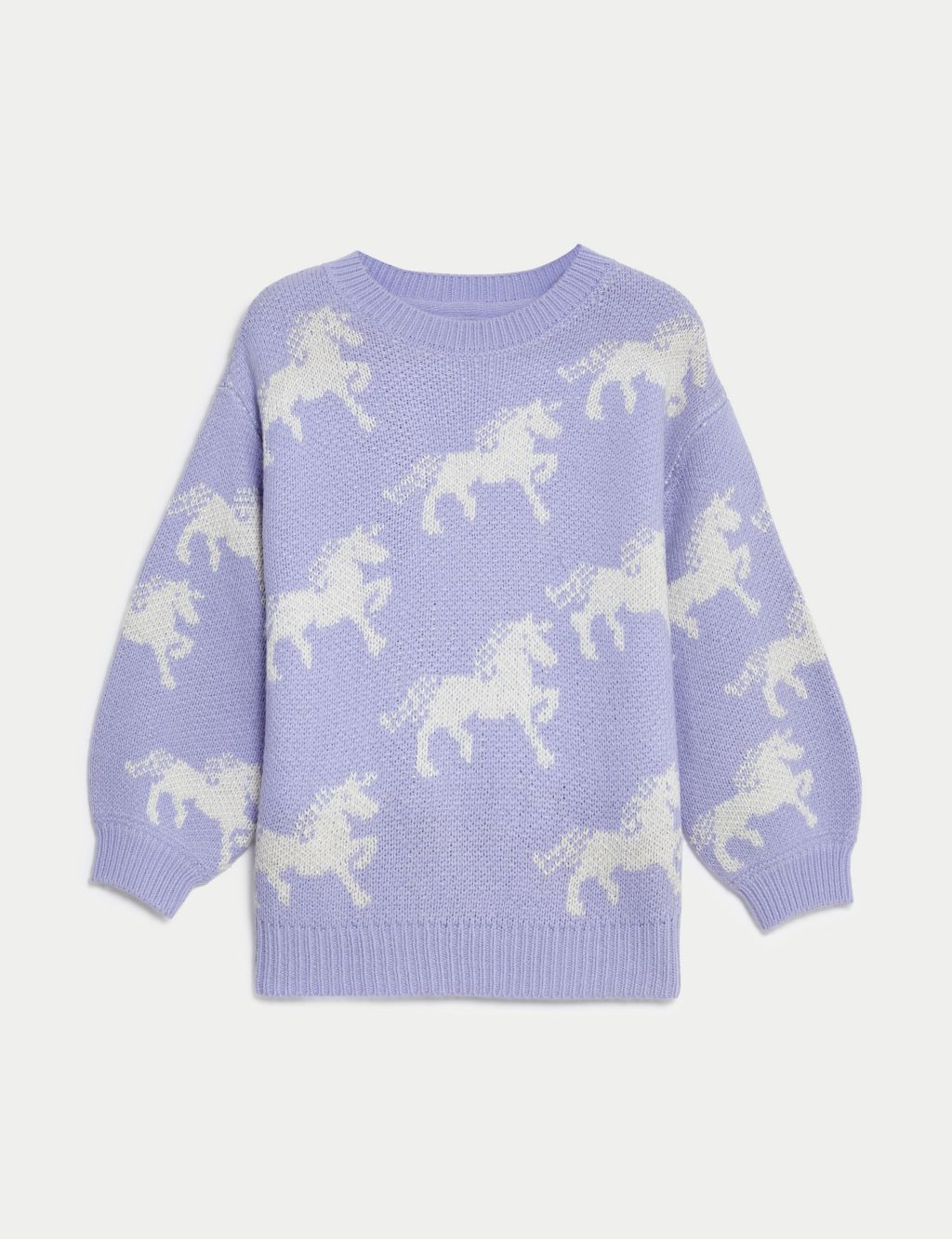 Unicorn Knitted Jumper (2-8 Yrs) image 2