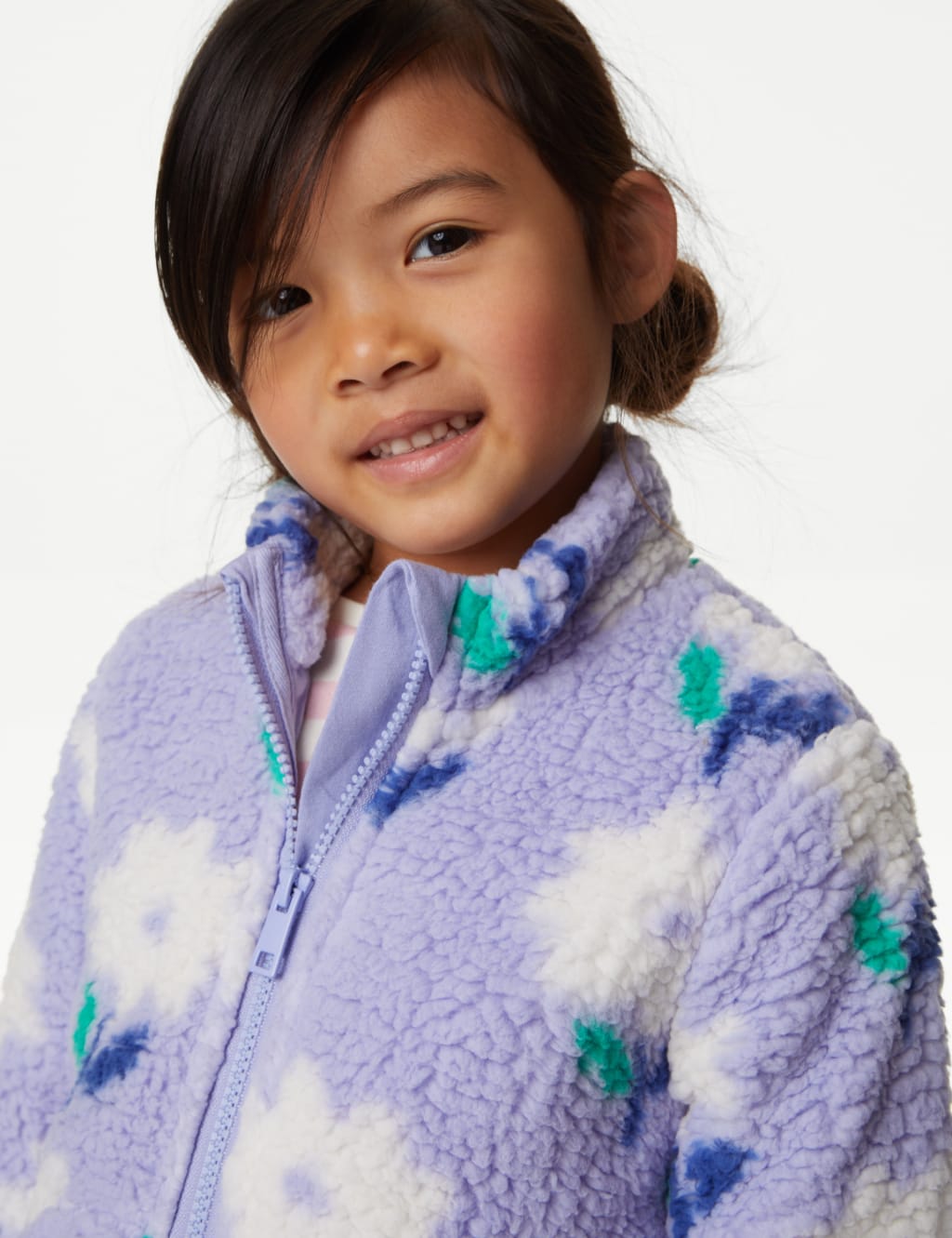 Borg Floral Jacket (2-8 Yrs) image 4