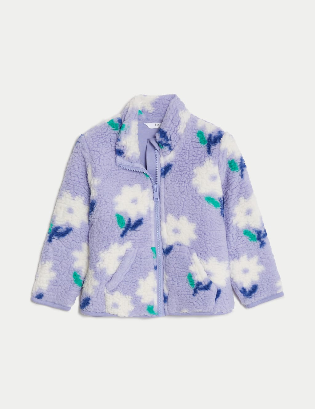 Borg Floral Jacket (2-8 Yrs) image 2
