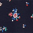 Cotton Rich Floral Half Zip Sweatshirt (2-8 Yrs) - navy