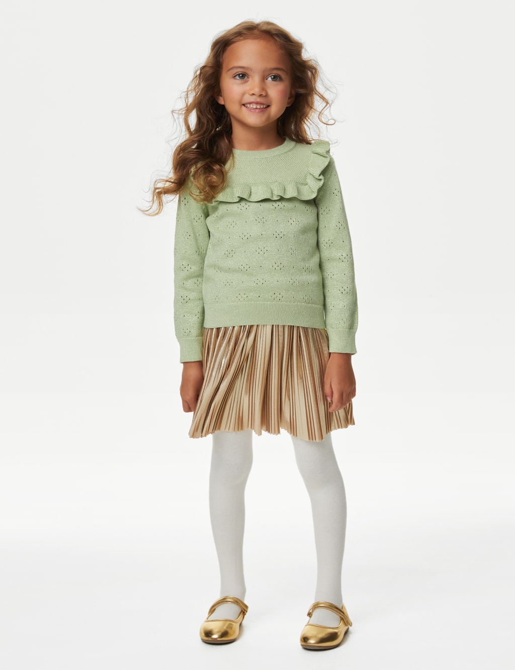 Cotton Rich Knitted Jumper (2-8 Yrs) image 4