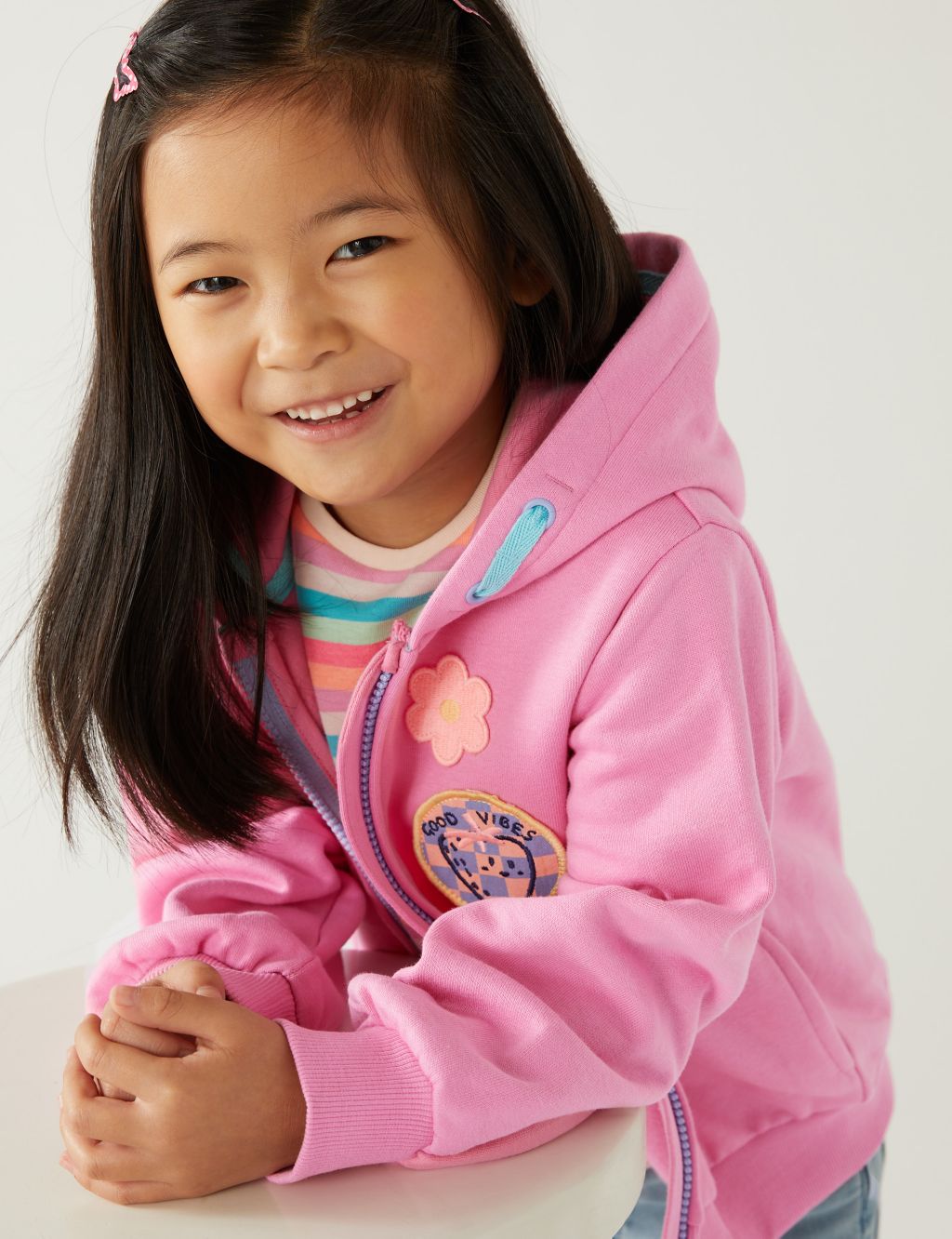 Cotton Rich Hoodie (2-8 Yrs) image 1