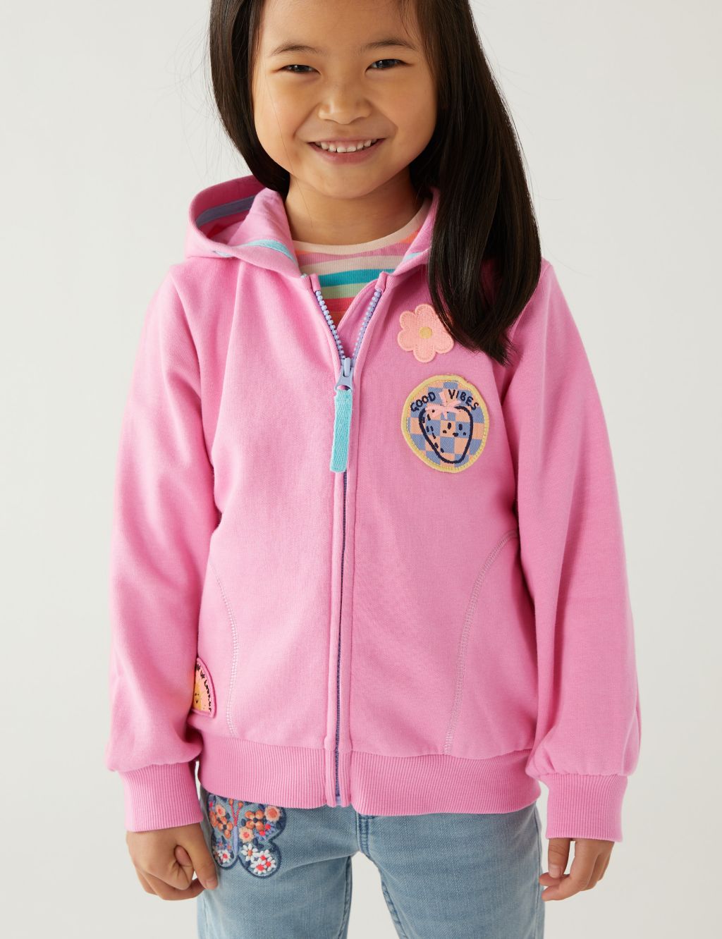 Cotton Rich Hoodie (2-8 Yrs) image 2