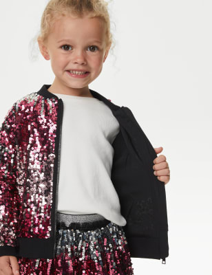 Sequin Bomber (2-8 Yrs)