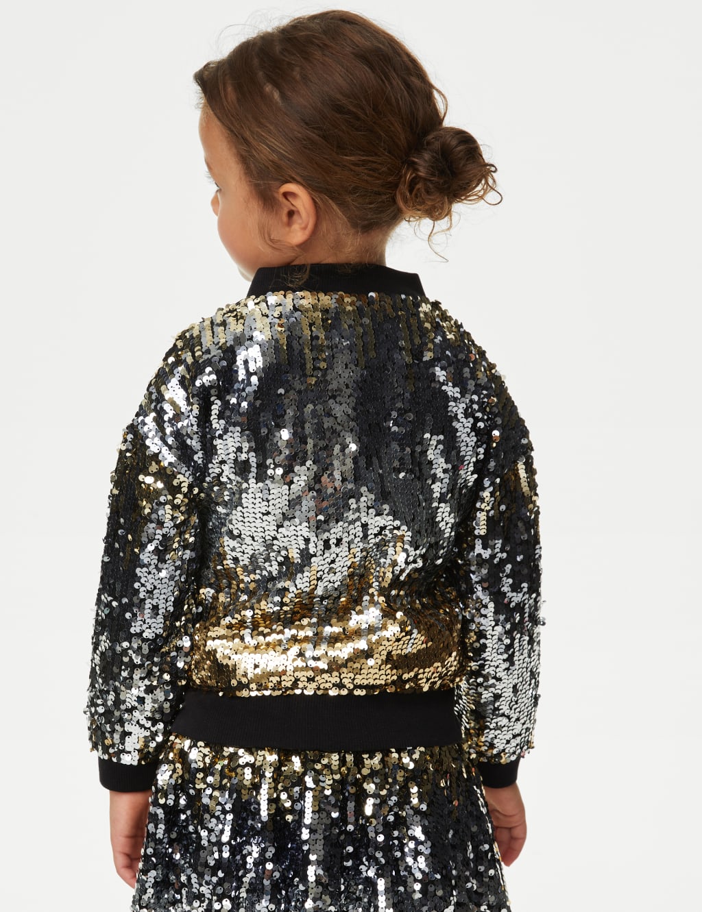 Sequin Bomber (2-8 Yrs) image 5