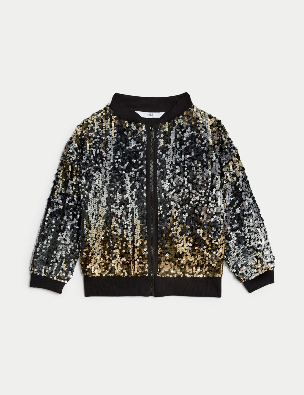 Sequin Bomber (2-8 Yrs) image 2