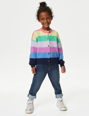 Rainbow Knitted Cardigan (2-8 Yrs)