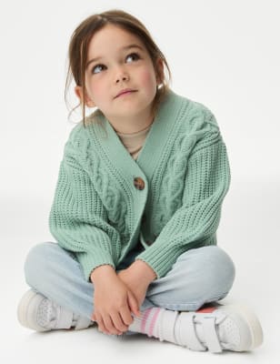 Chunky Knit Cardigan (2-8 Yrs)