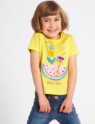 how mockup a t-shirt to Little   Online Girls Designer  Girls Clothes  Clothing M&S