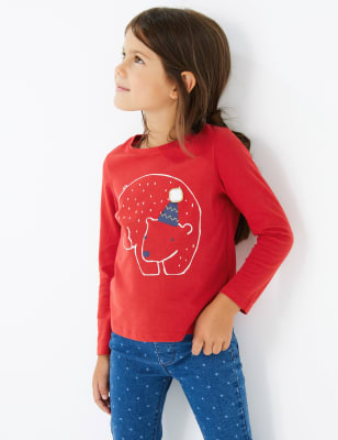 Top &agrave; motif ours polaire (du 3&nbsp;mois au 7&nbsp;ans)