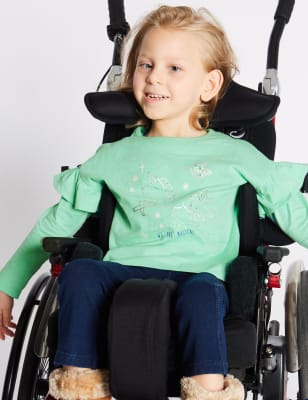 Top 100&nbsp;% coton &agrave; volants, facile &agrave; enfiler (du 3&nbsp;mois au 7&nbsp;ans)