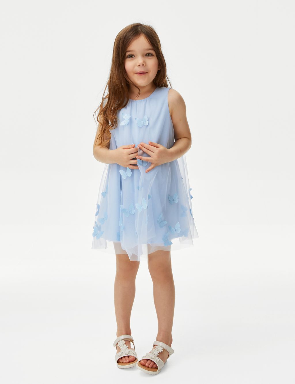 Butterfly Applique Dress (2-7 Years) image 3