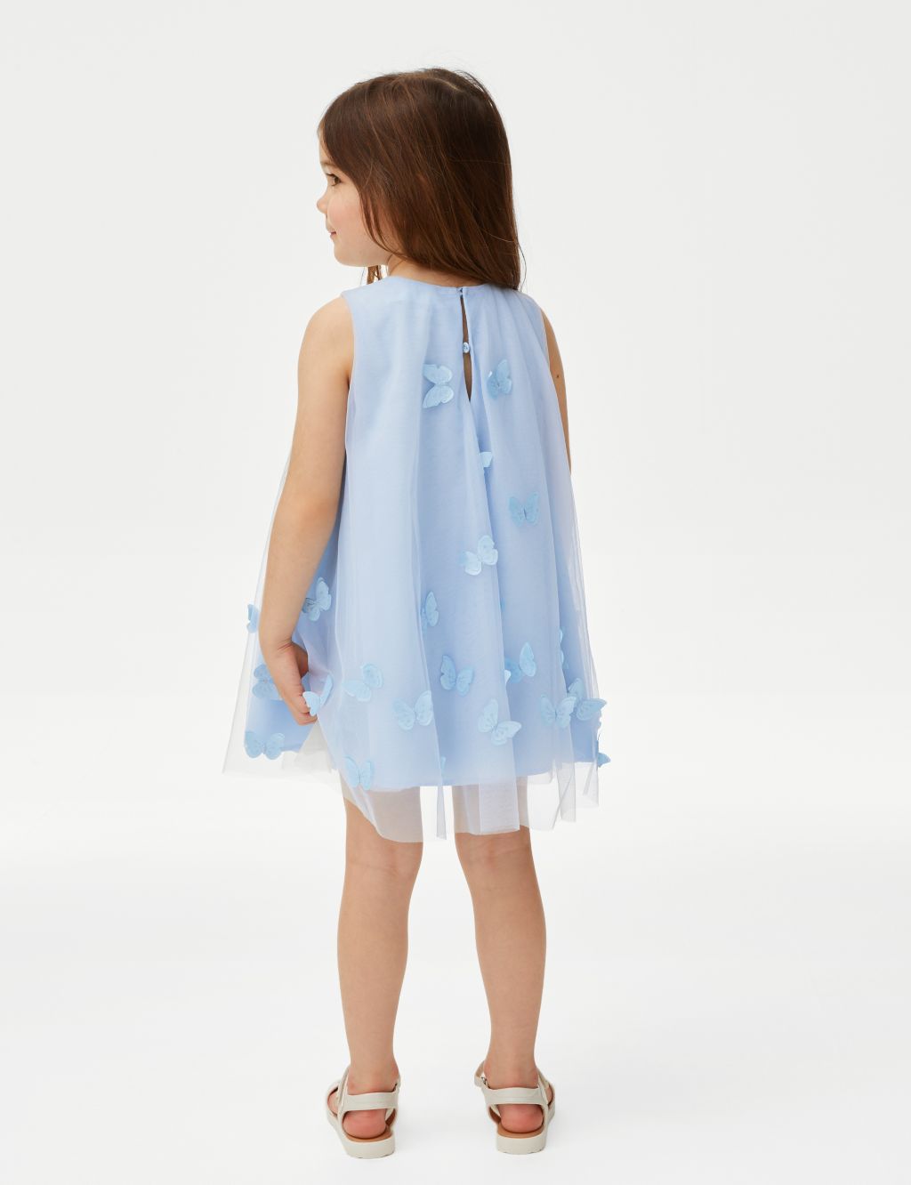 Butterfly Applique Dress (2-7 Years) image 4