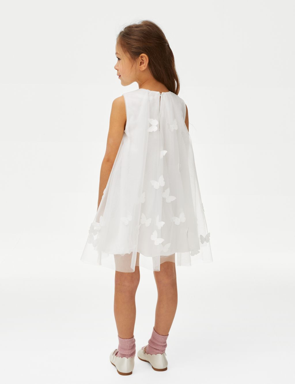 Butterfly Applique Dress (2-7 Years) image 5
