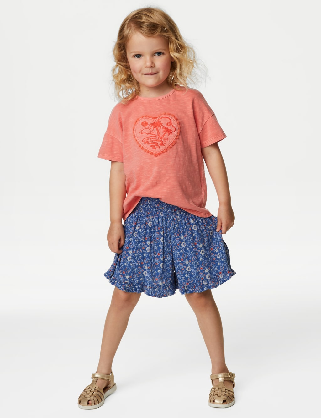 Pure Cotton Beach Graphic T-Shirt (2-8 Yrs) image 3