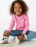 3pk Pure Cotton Tops (2-7 Yrs)