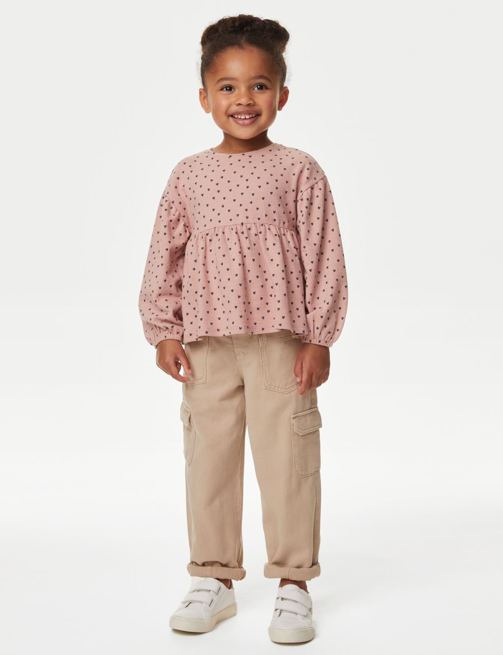 Pure Cotton Heart Top (2-8 Yrs) image 3