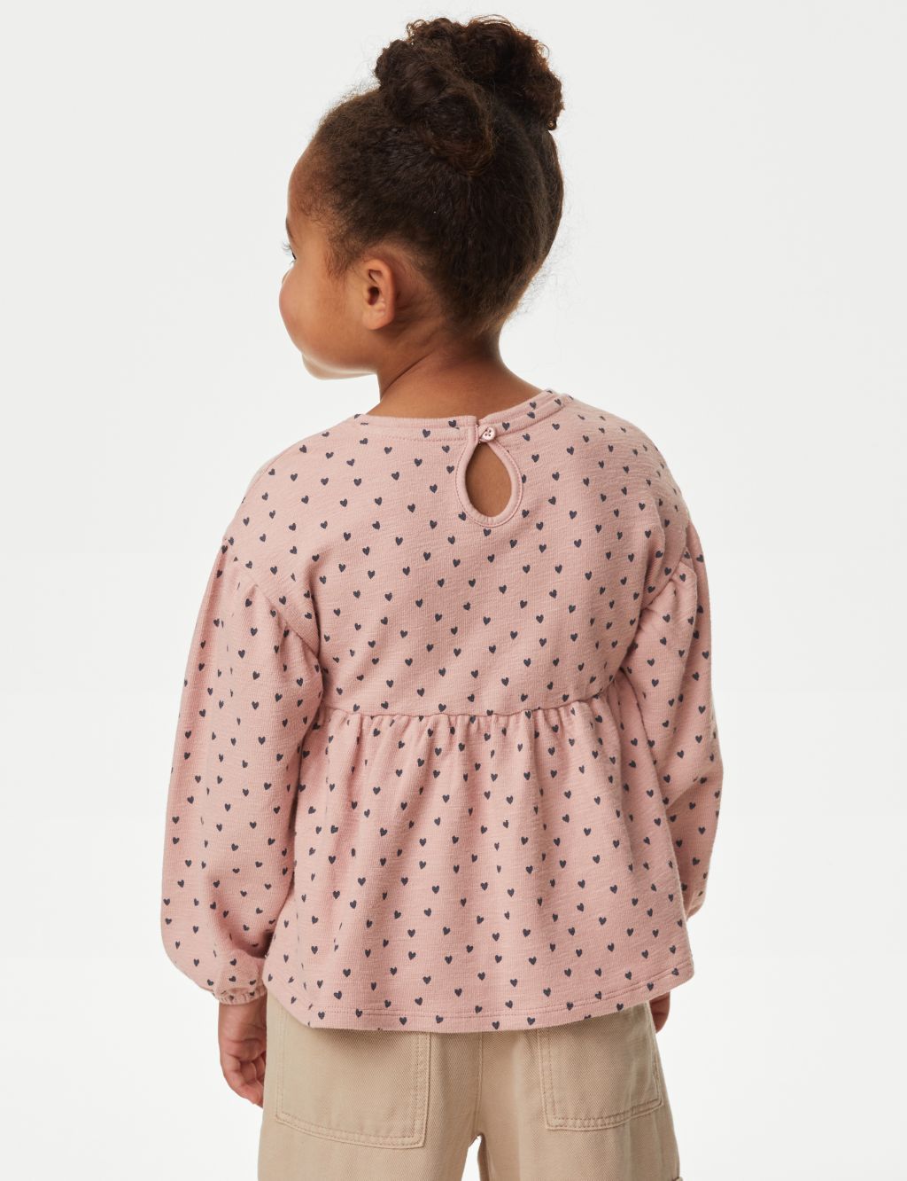 Pure Cotton Heart Top (2-8 Yrs) image 4