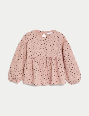 Pure Cotton Heart Top (2-8 Yrs)