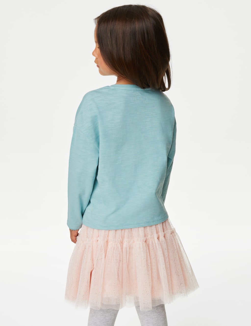 Pure Cotton Unicorn Embroidered Top (2-8 Yrs) image 4
