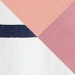 3pk Pure Cotton Plain & Striped T-Shirts (2-8 Yrs) - pinkmix