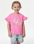 Pure Cotton Sequin T-shirt (2-8 Yrs)