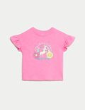 Pure Cotton Sequin T-shirt (2-8 Yrs)