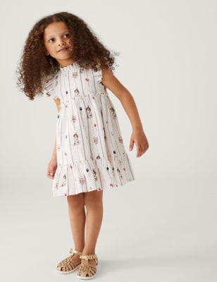 

Girls M&S Collection Pure Cotton Coronation Dress (2-8 Yrs) - Ivory Mix, Ivory Mix