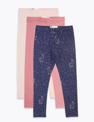Lot de 3&nbsp;leggings (du 3&nbsp;mois au 7&nbsp;ans)