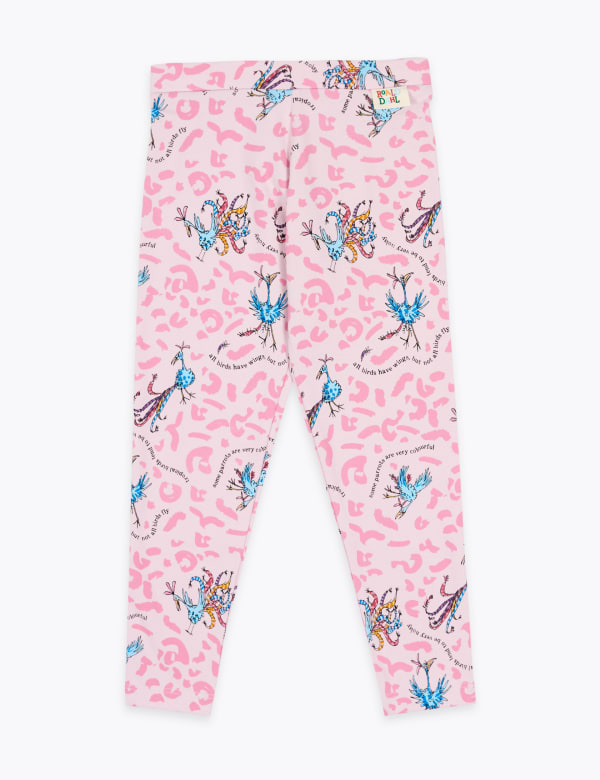 Roald Dahl™ & NHM™ Roly-Poly Bird Leggings (2-7 Yrs)