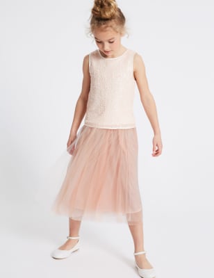 Longline Tutu Skirt (3-16 Years)