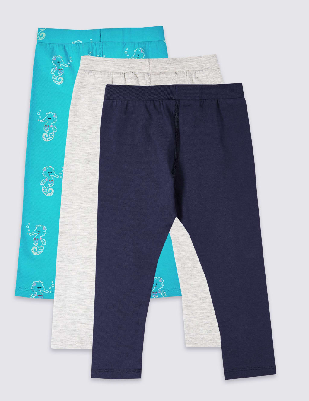 3 Pack Adaptive Leggings (3 Mths - 7 Yrs) image 2