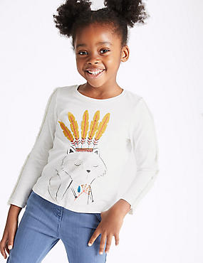 Girls Tops & T-Shirts - Polo, Vest Top & Crop Tops for Girls | M&S