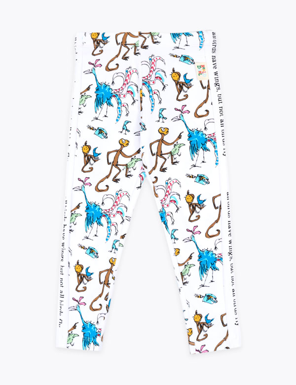 Roald Dahl™ & NHM™ Monkey Leggings (2-7 Yrs)