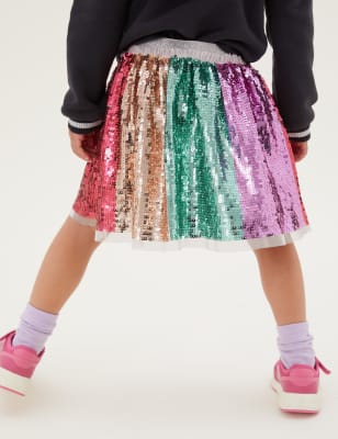 Sequin skirt 2025 age 7